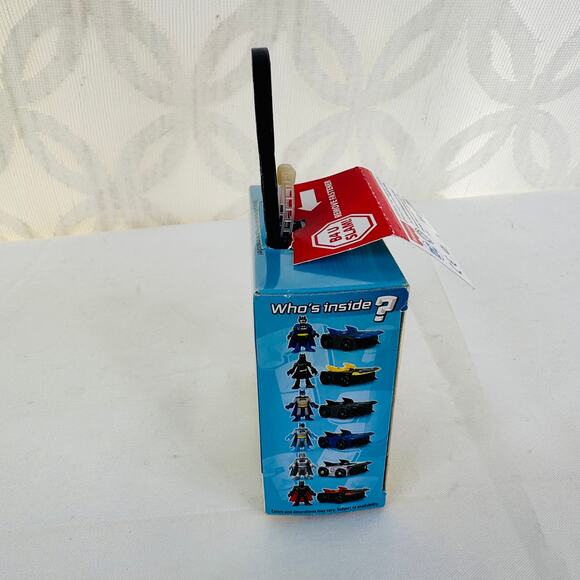 Imaginext DC Super Friends Imaginext Slammers Batman Pilot Batmobile NEW Box - Picture 5 of 7